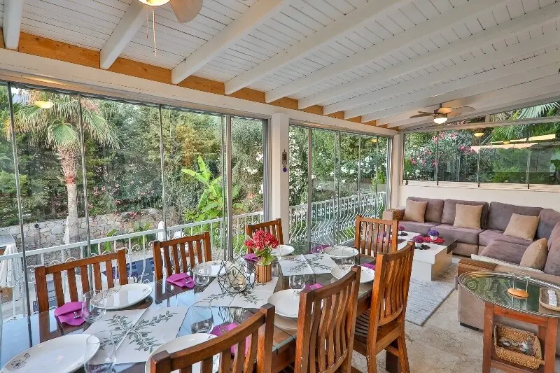 Large terrace